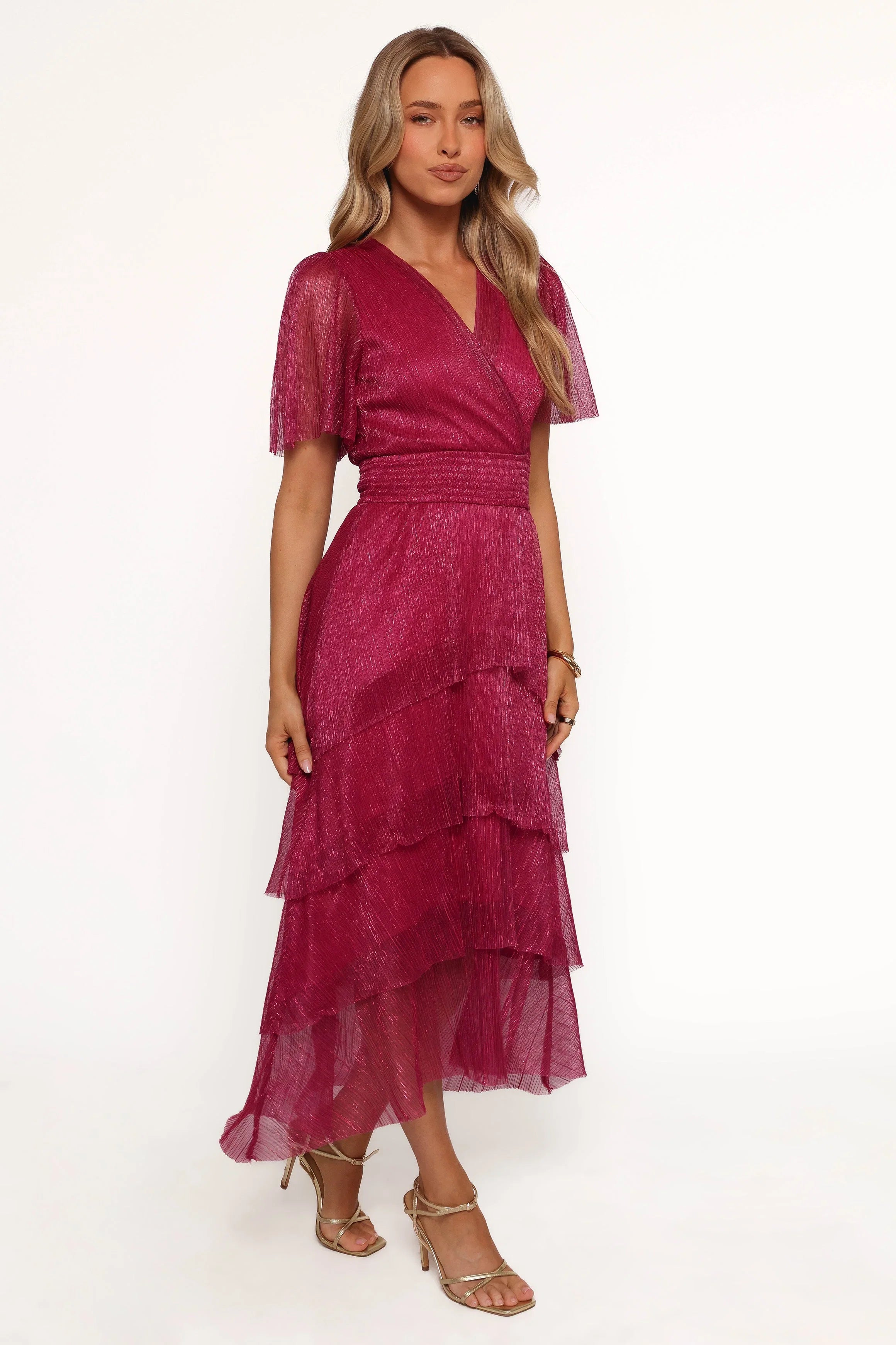 Jasmin Midi Dress Pink