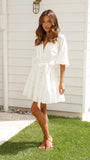 Sally Mini Dress White