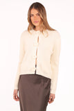 Jones Rosette Cardigan Cream