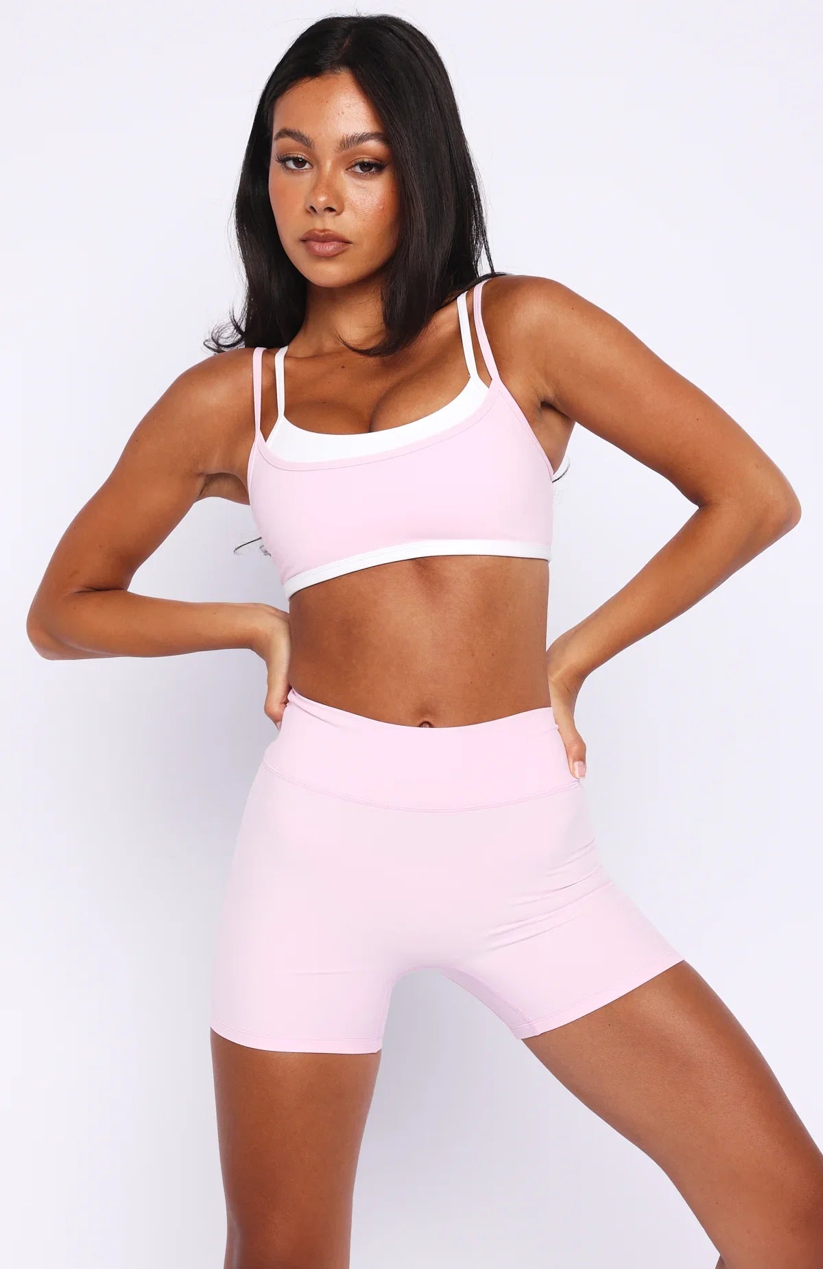 All The Glory Sports Bra Marshmallow White