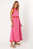 Chrissy Two Piece Set Pink Red