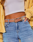 Greer Stacked Buckle Belt