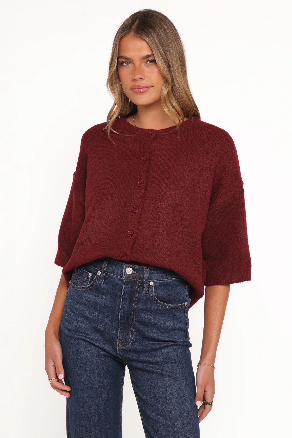 Lilith Knit Top Wine