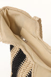 Sherrie Tote Bag Beige Black