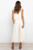 Femme Jumpsuit White