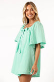 Chelsea Romper Mint Green