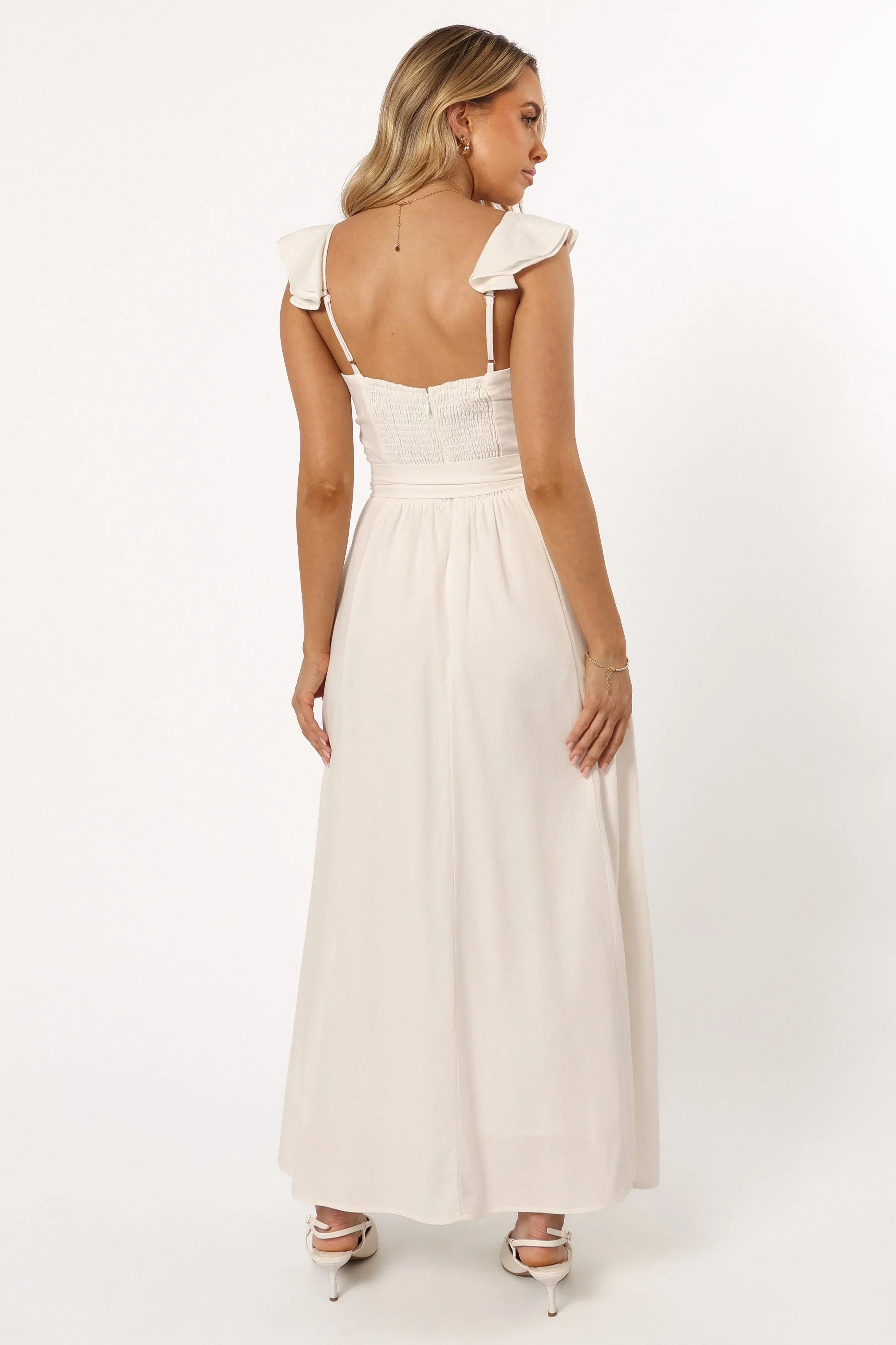 Enslee Midi Dress Ivory