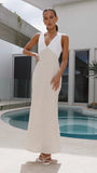 Dae Maxi Dress White Natural
