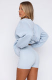 Love You Forever Bike Shorts Baby Blue