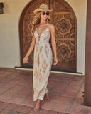 Aperol Mirage Front Tie Jumpsuit