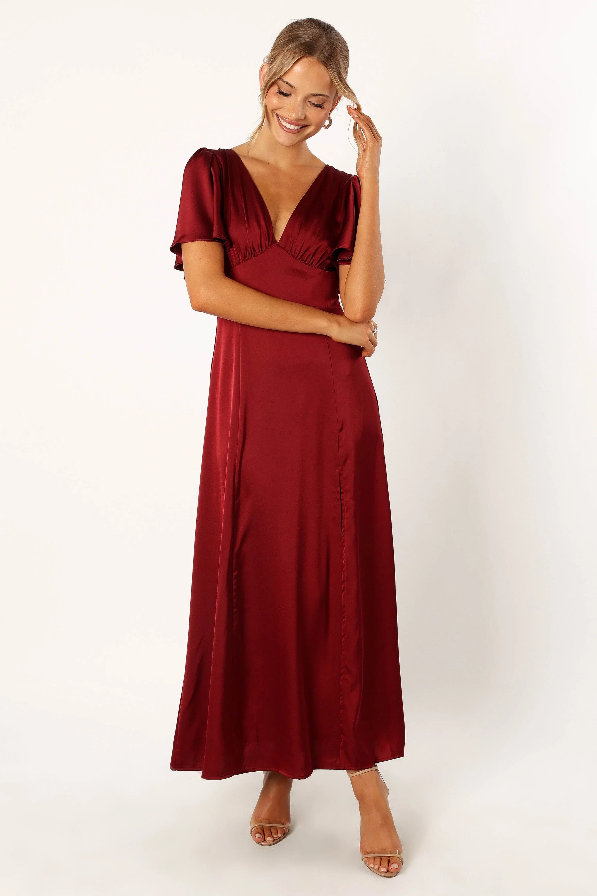 Casper Maxi Dress Wine