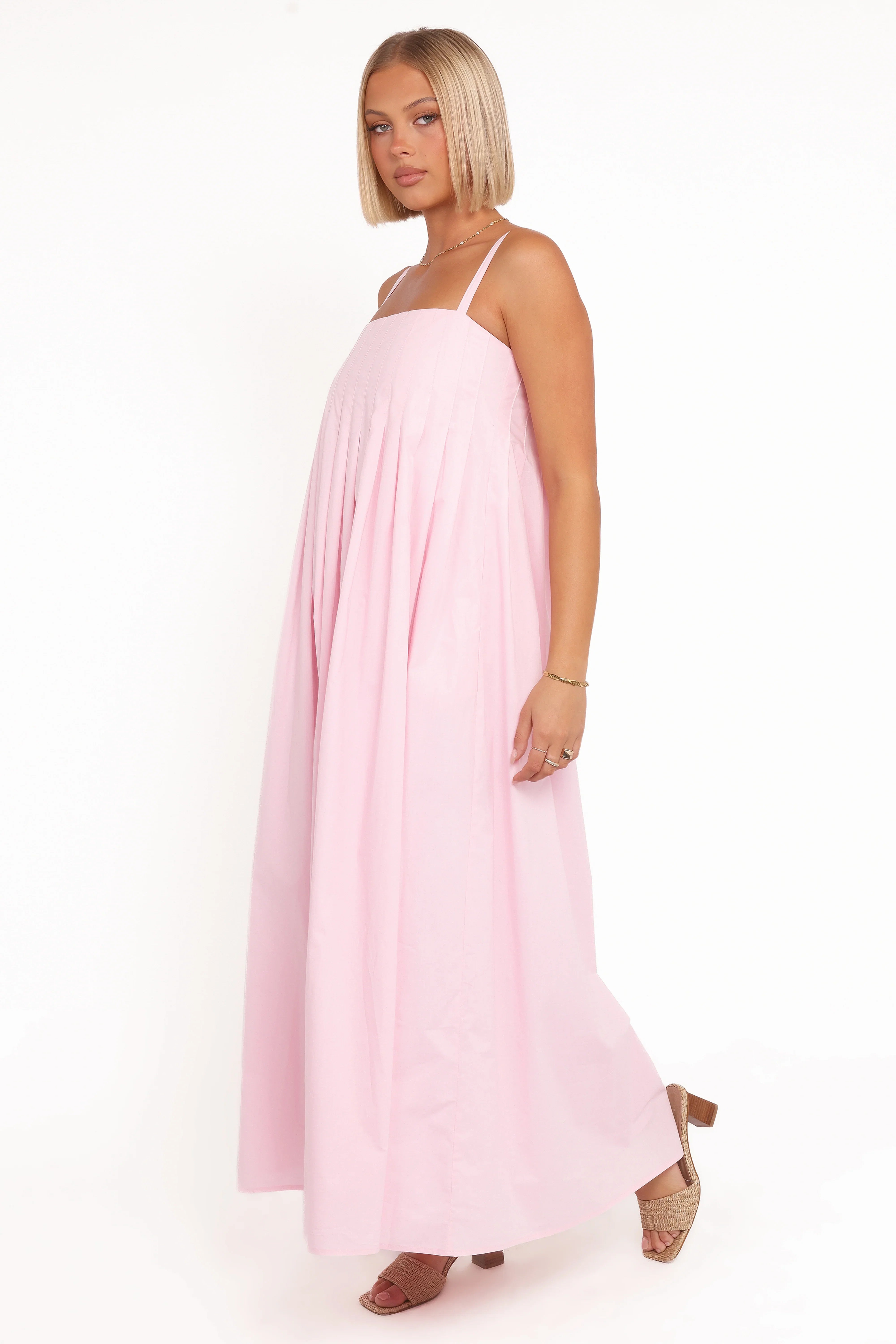 Corfu Midi Dress Pink