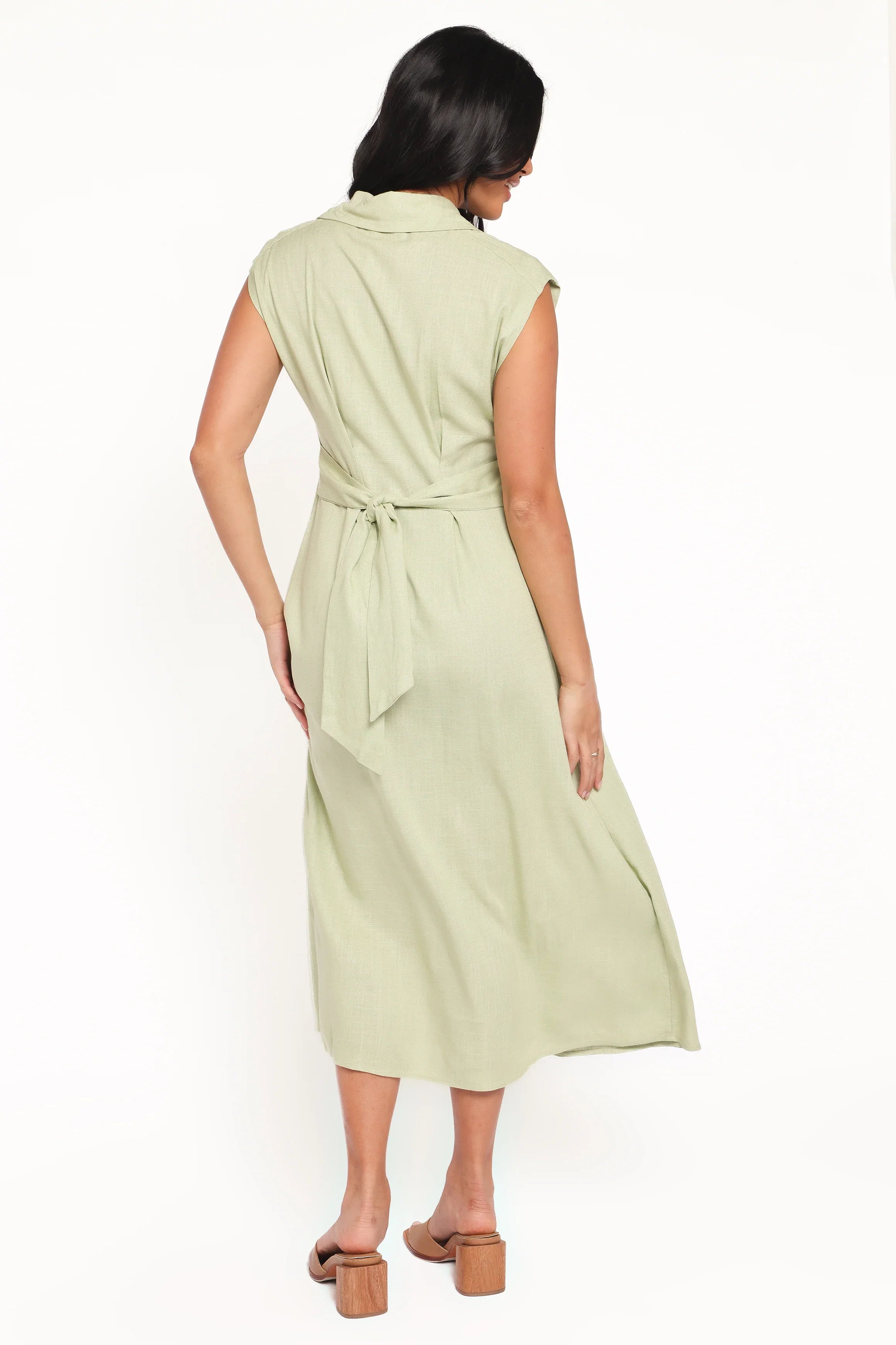Cami Midi Dress Green