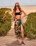 Malibu Scrunch Braided Strap Bikini Top