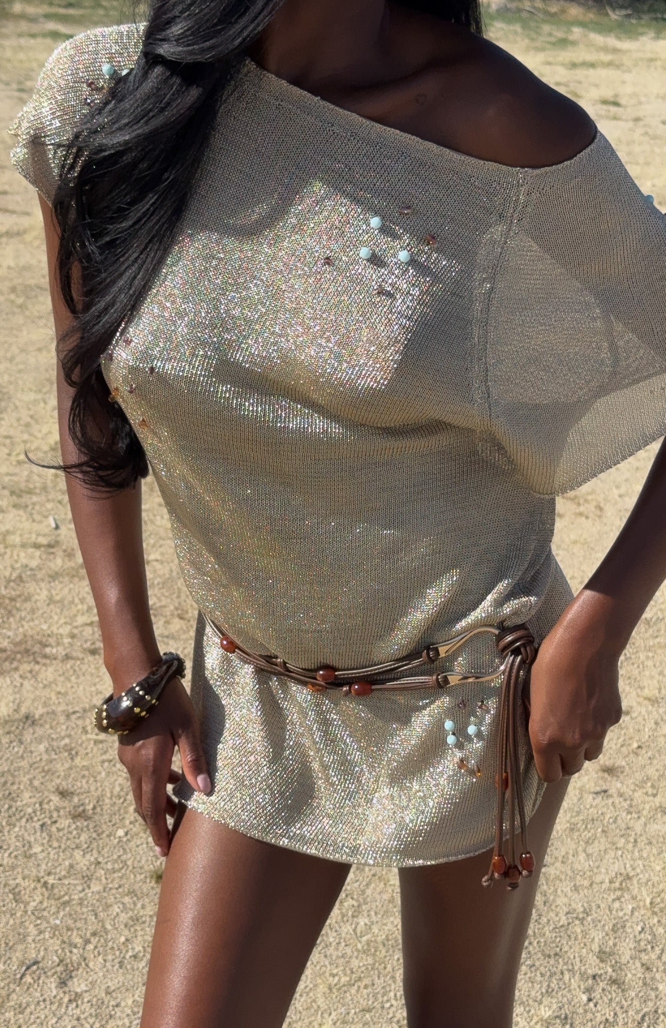 Sayge Wrap Belt Chocolate
