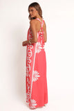 Valeria Maxi Dress Coral
