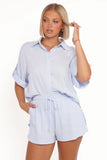 Tallulah Shorts Pale Blue