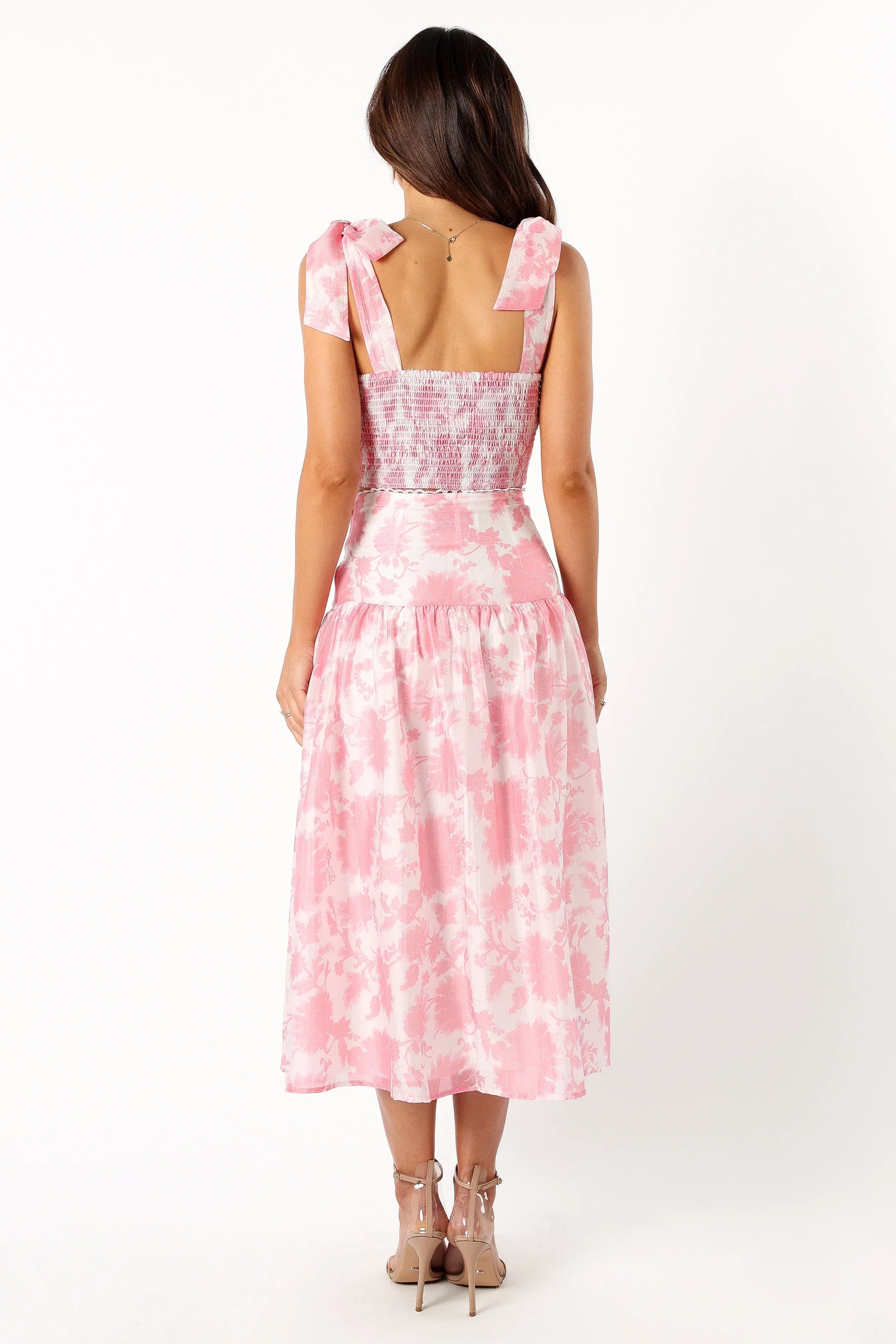 Elle Two Piece Set Pink Floral