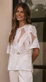 Adie Top White
