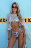 Sabryna Bottoms Mocha Milk Stripe