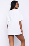 Starting Fresh Oversized Tee Grey Marle