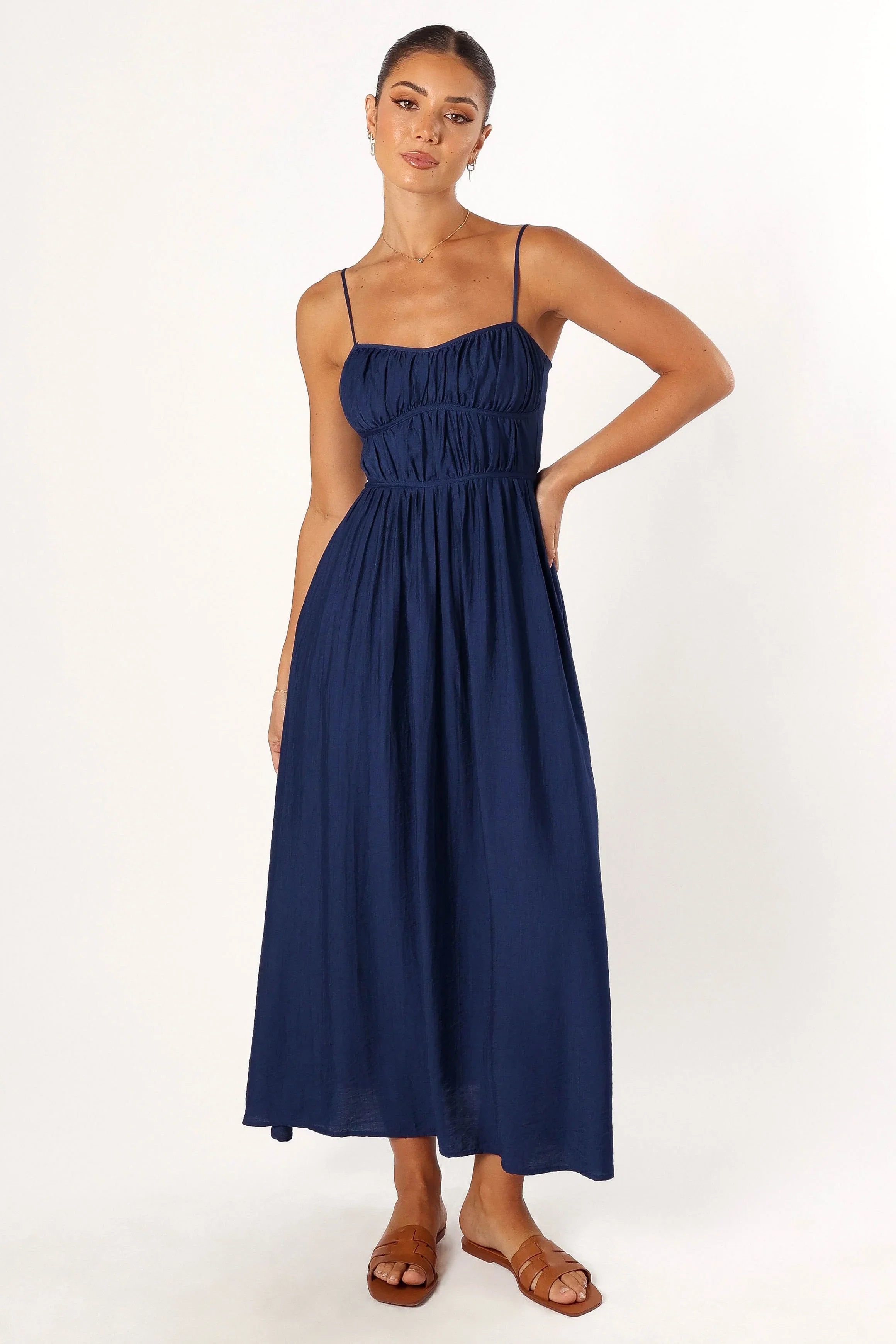 Kelani Luxi Midi Dress Navy