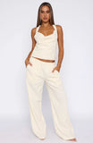 Take A Stance Pants Off White