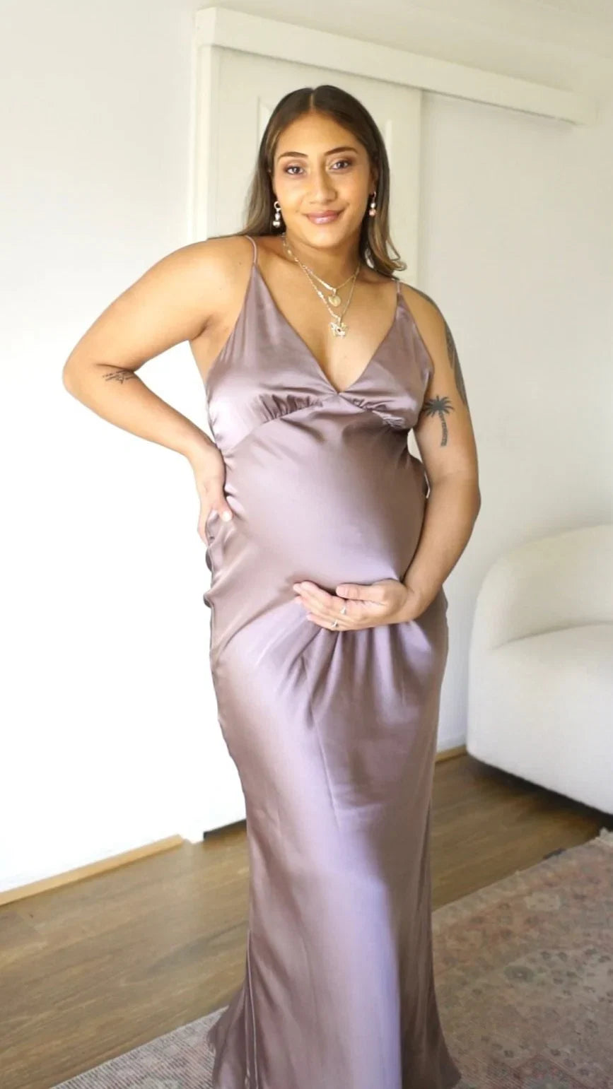 Ziah Maxi Dress Mushroom