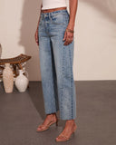 Sydnie Stretch High Rise Barrel Leg Jeans