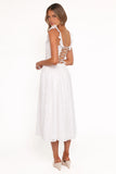 Ruella Midi Dress White