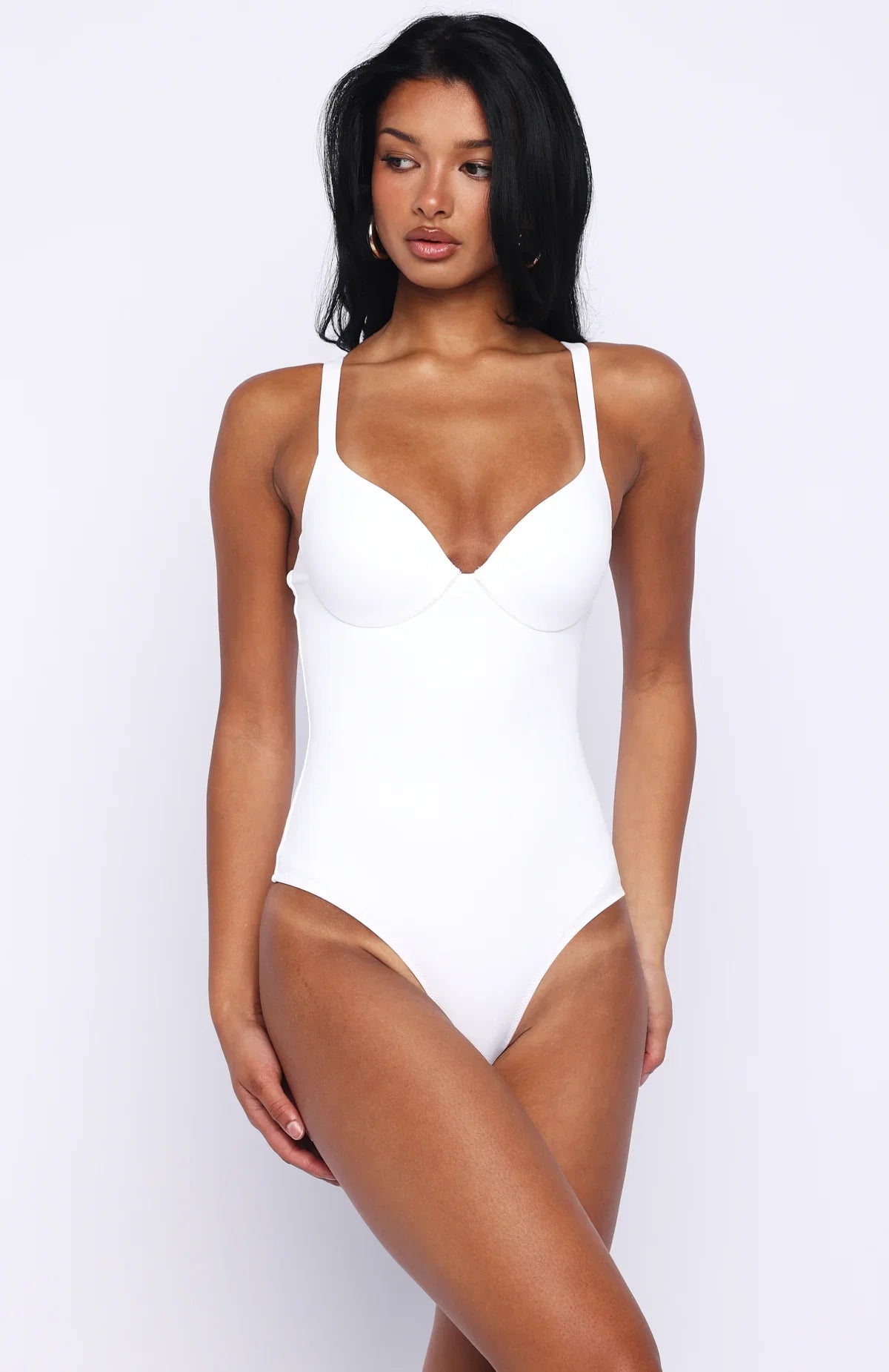 Feel Your Love Bodysuit White