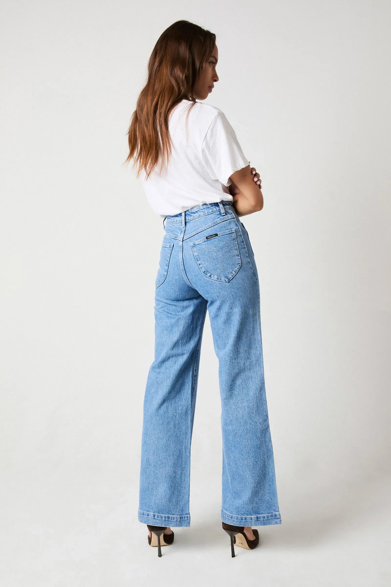 Rollas Sailor Jean Long Lily Blue
