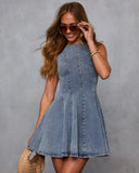Lenah Denim Mini Dress