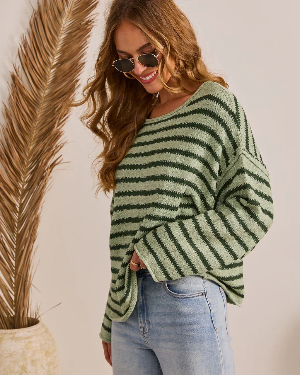 Pippa Striped Knit Sweater