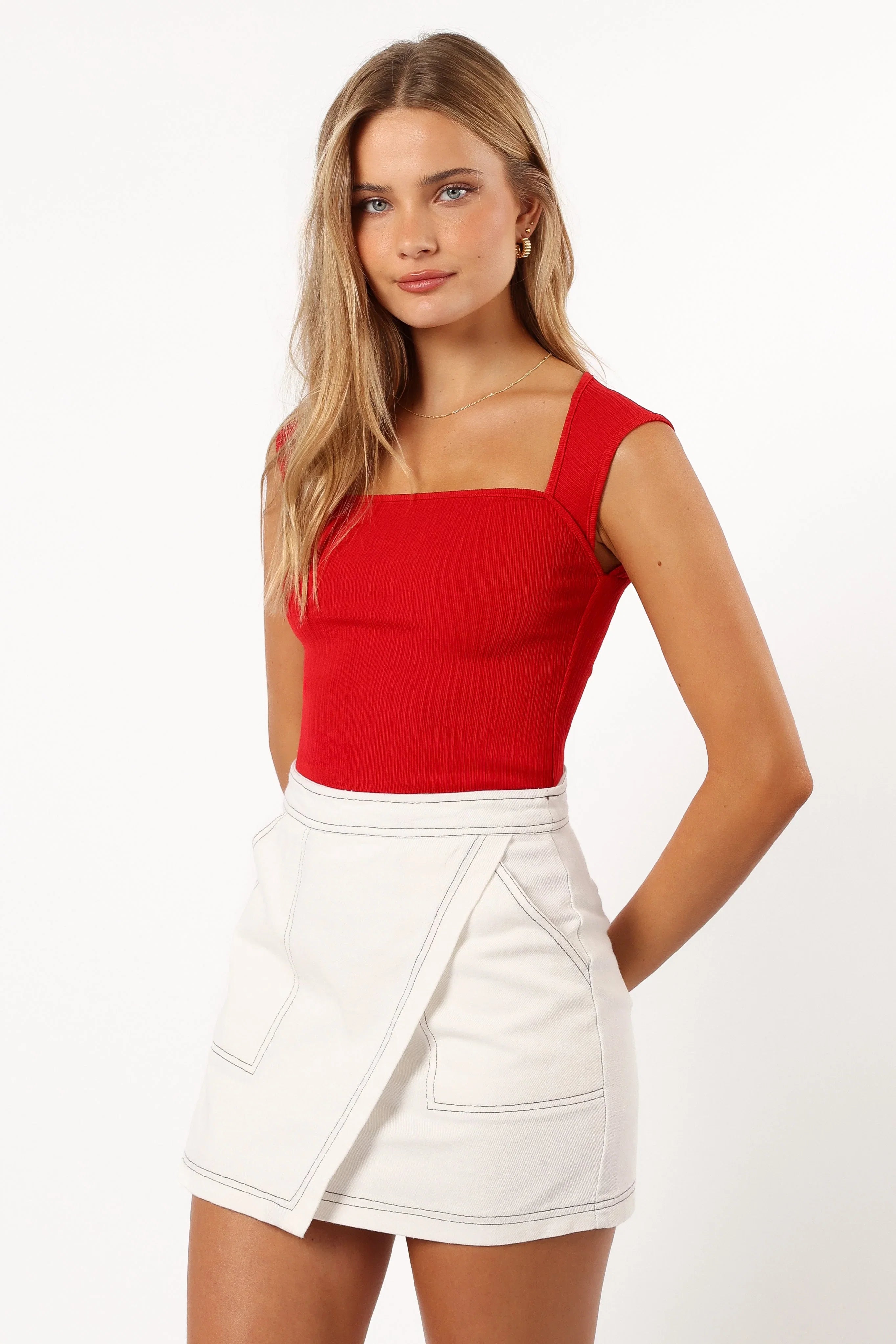 Clara Top Red