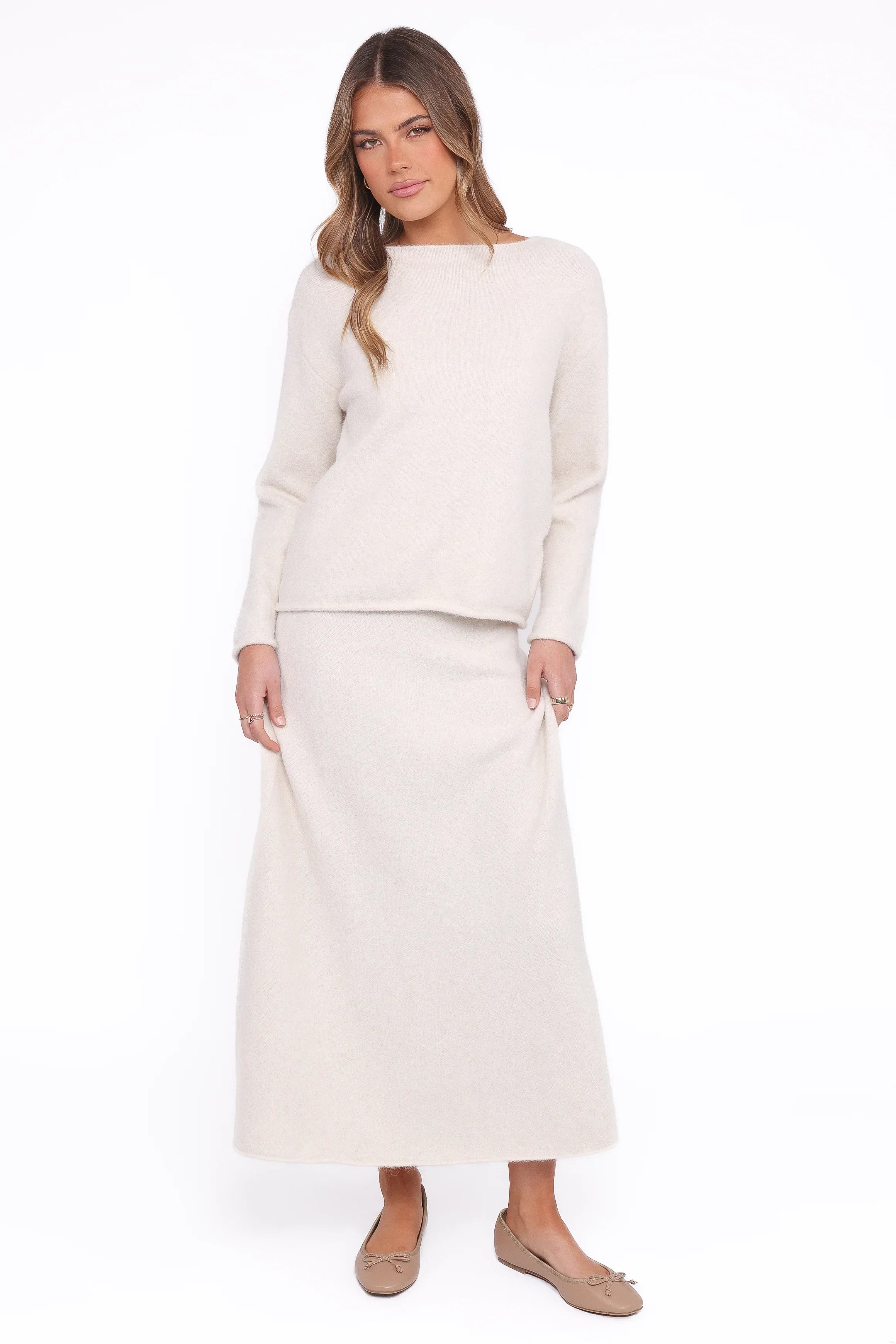 Willis Knitted Top Cream