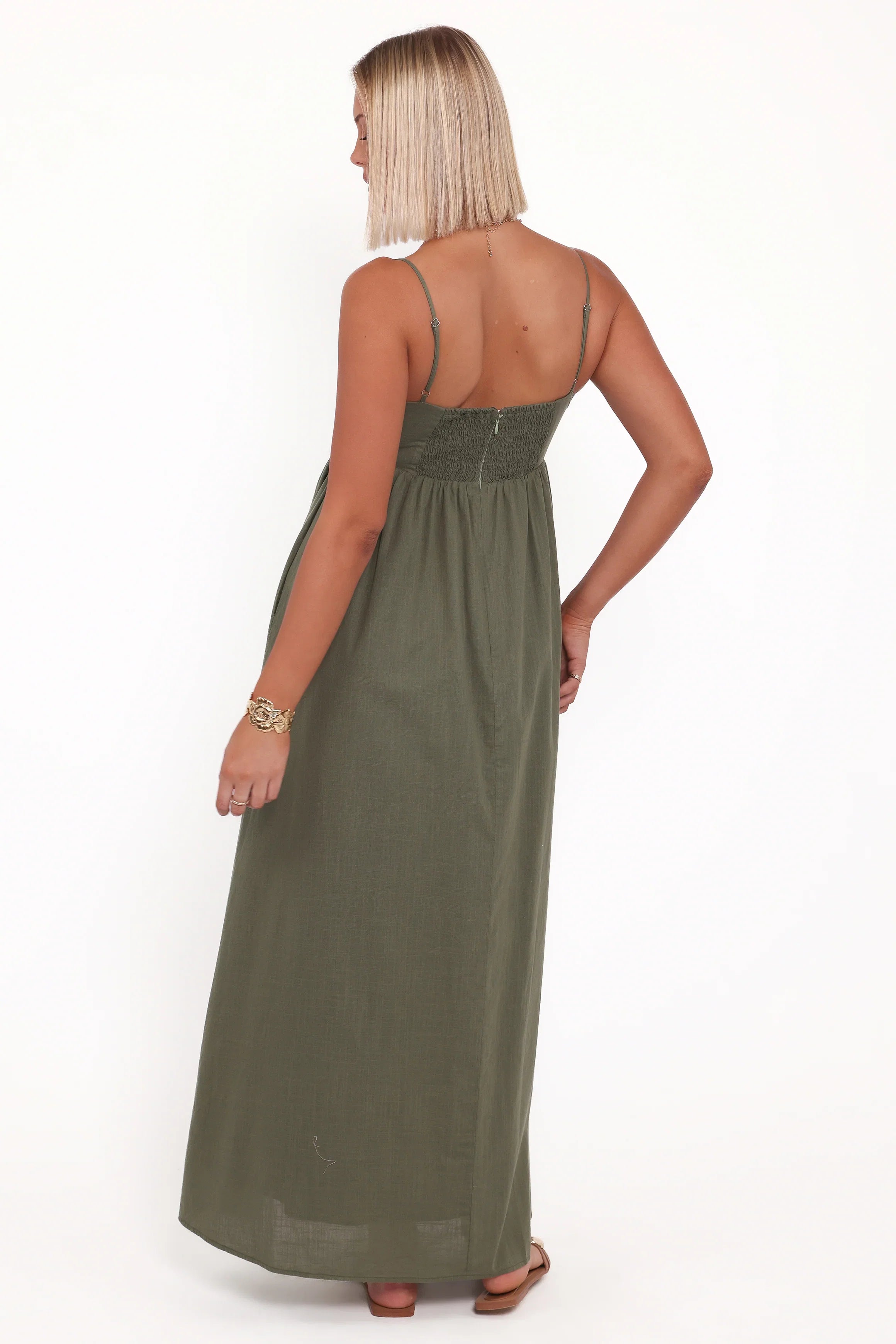 Odessa Maxi Dress Palm Green