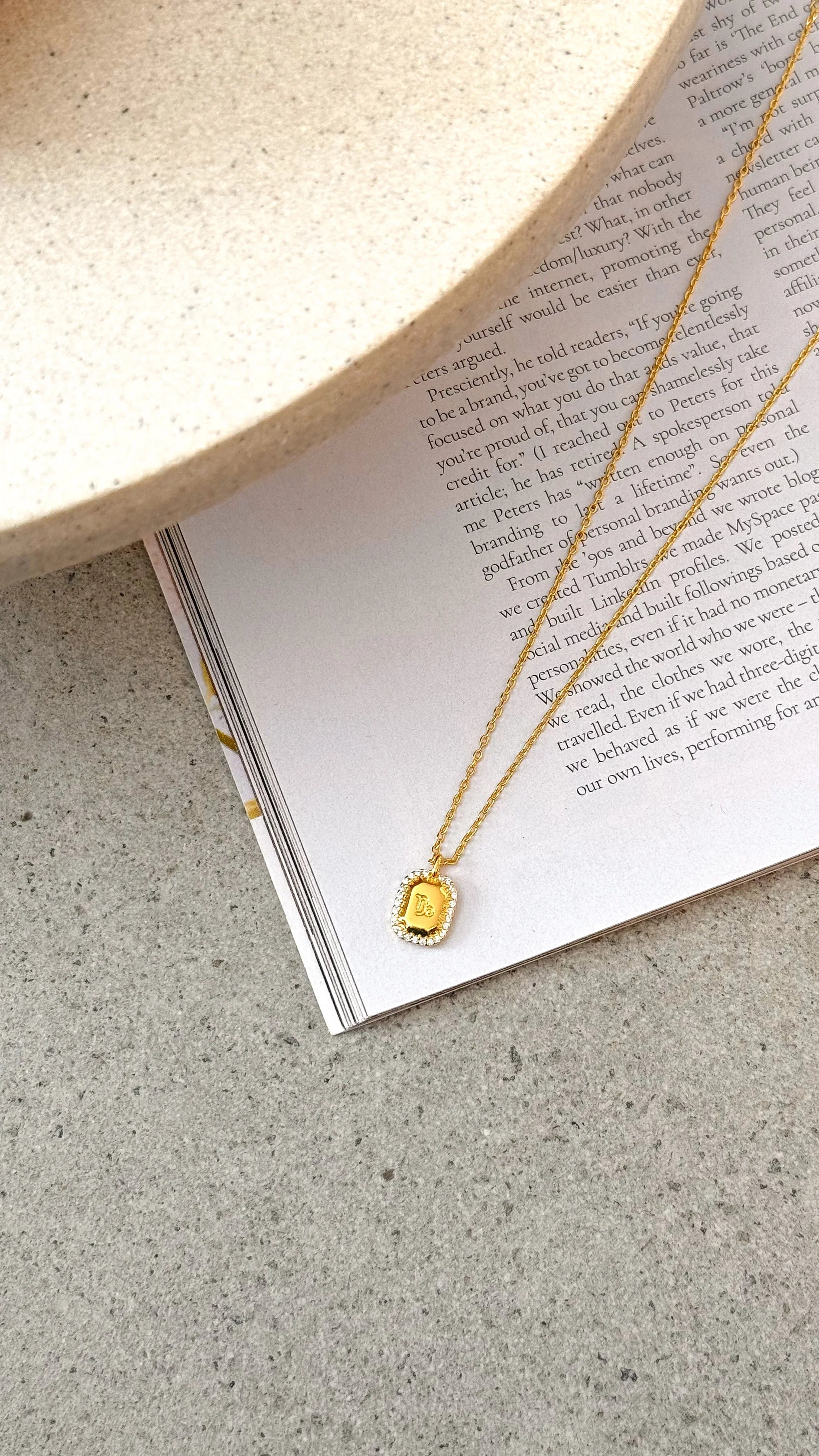 Zodiac Necklace Capricorn
