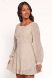 Kyra Long Sleeve Mini Dress Stripe
