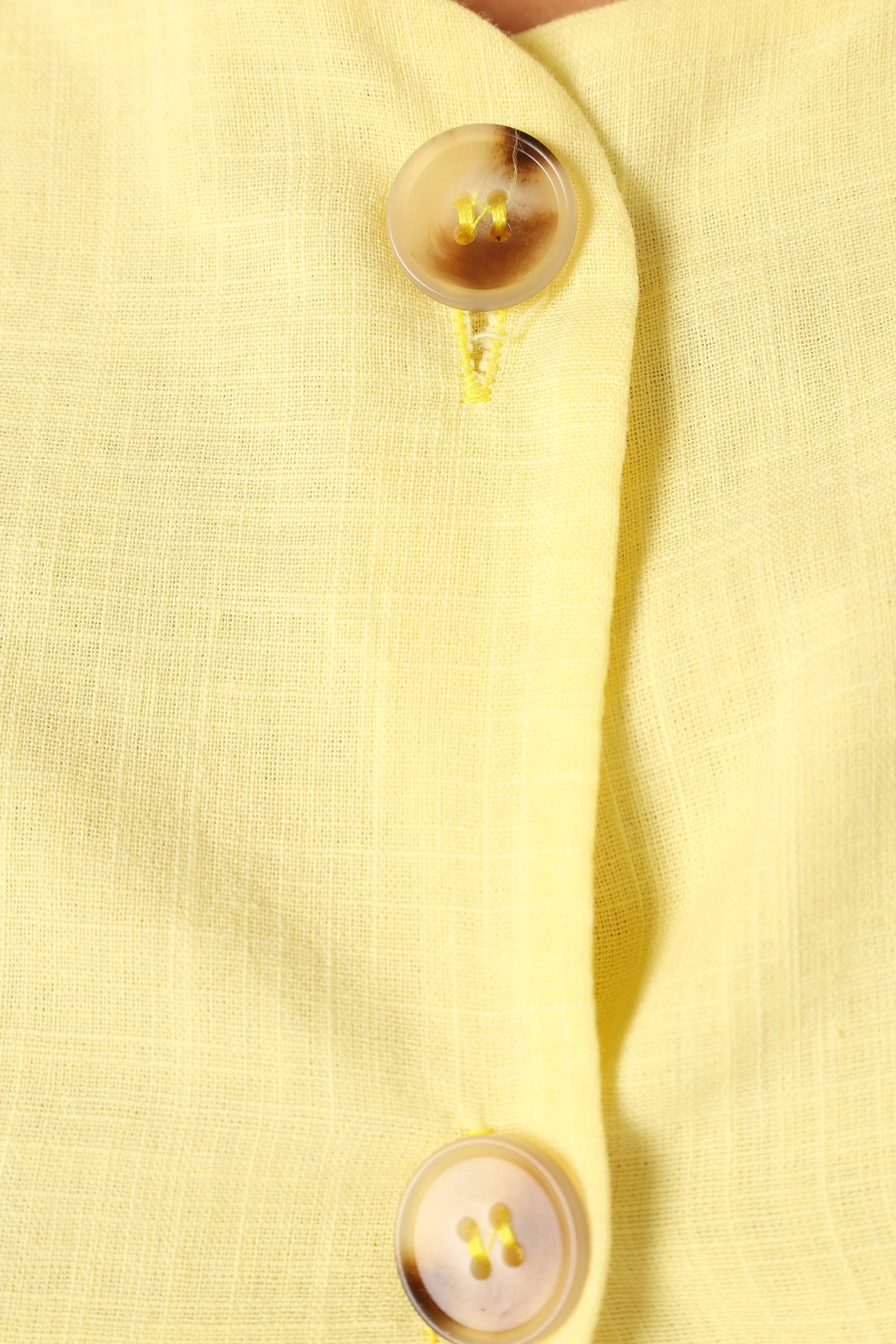 Peter Two Piece Set Butter Yellow
