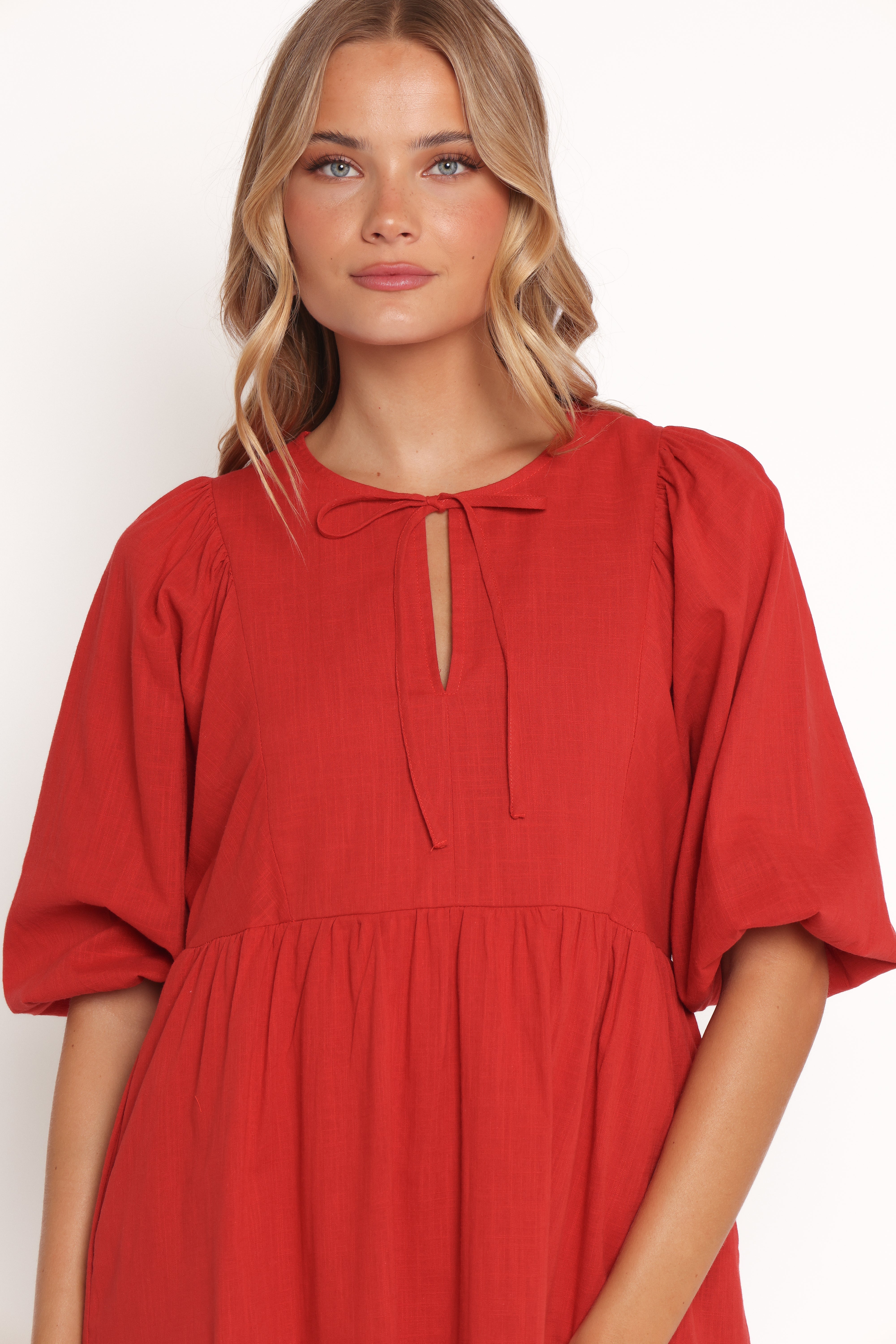 Cinzia Mini Dress Red