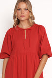 Cinzia Mini Dress Red