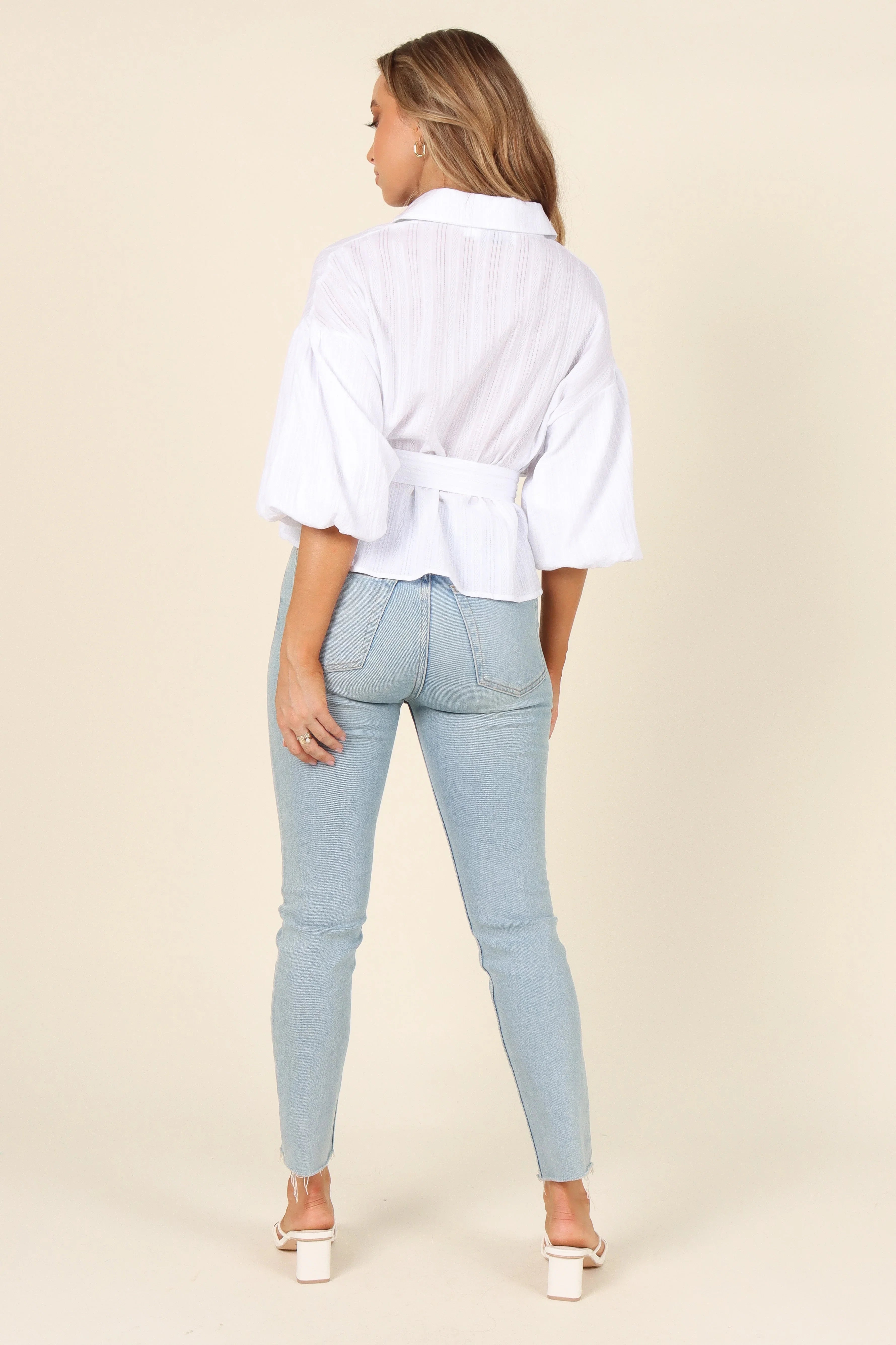 Sofia Top White