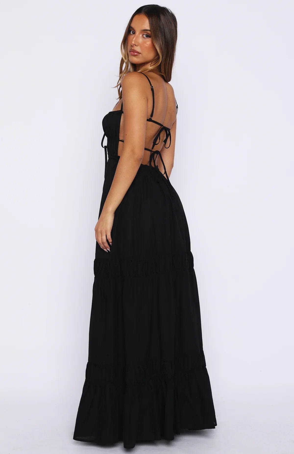 Rumour Has It Maxi Dress Black