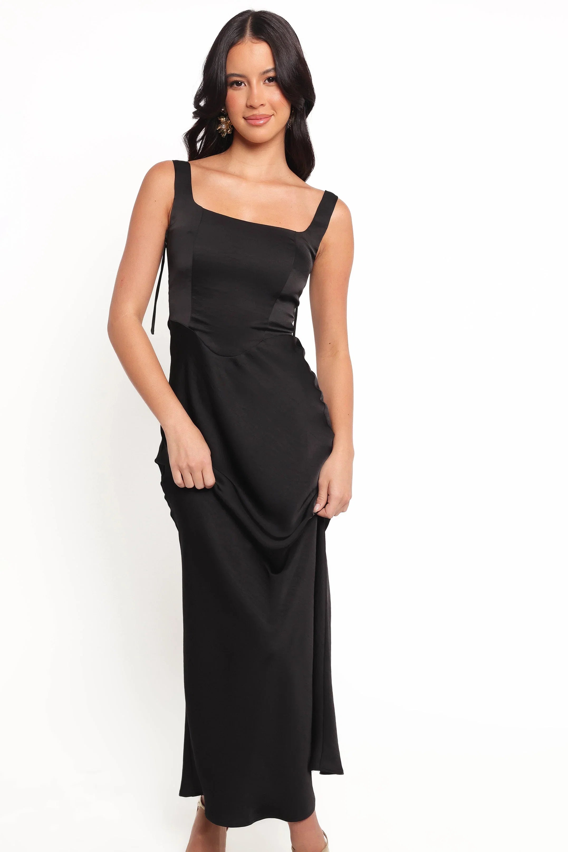 Emile Midi Dress Black