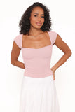 Maura Top Pale Pink