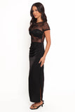 McKayla Midi Dress Black