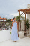 Theophania Maxi Dress Pale Blue