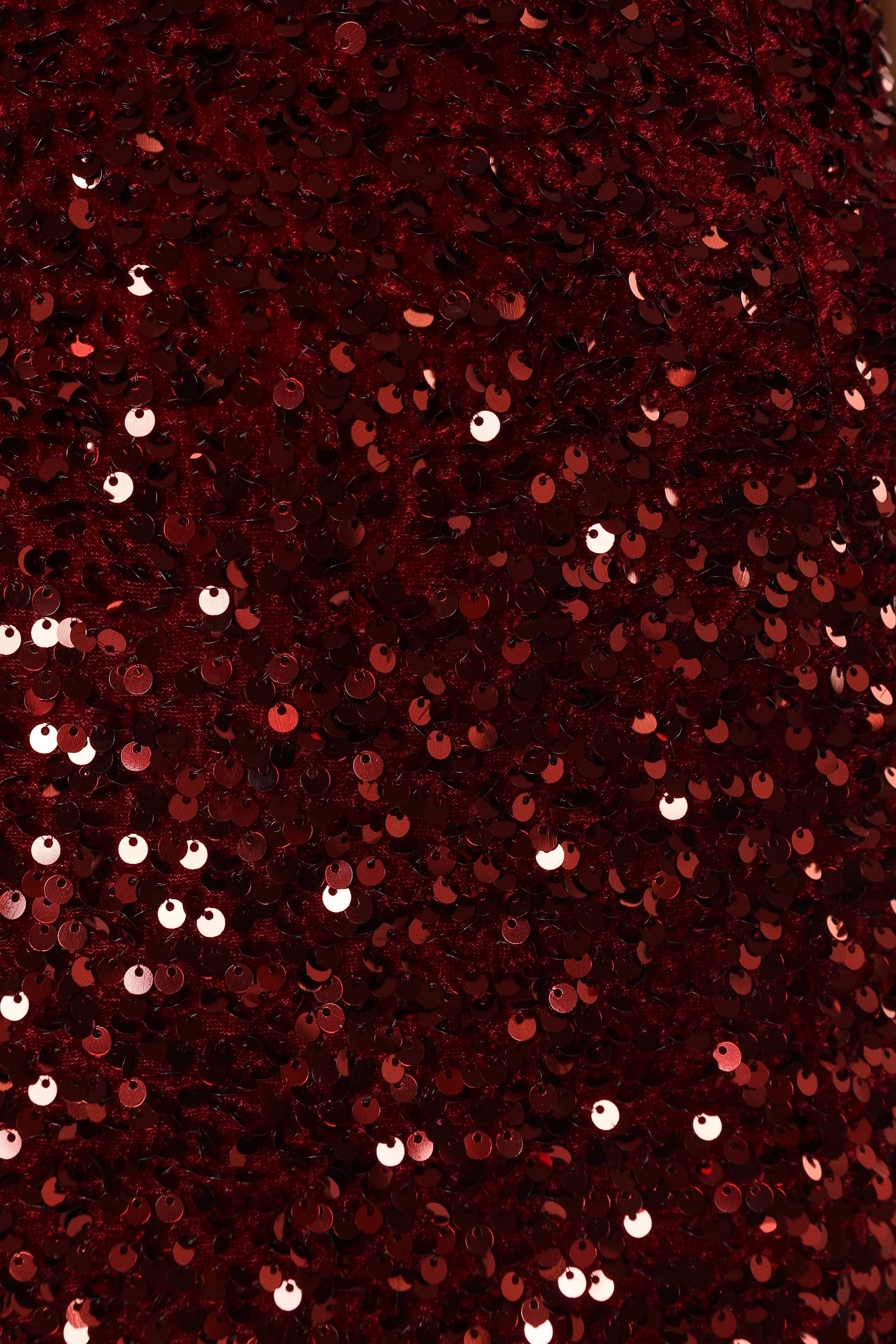 Madison Sequin Maxi Dress Wine