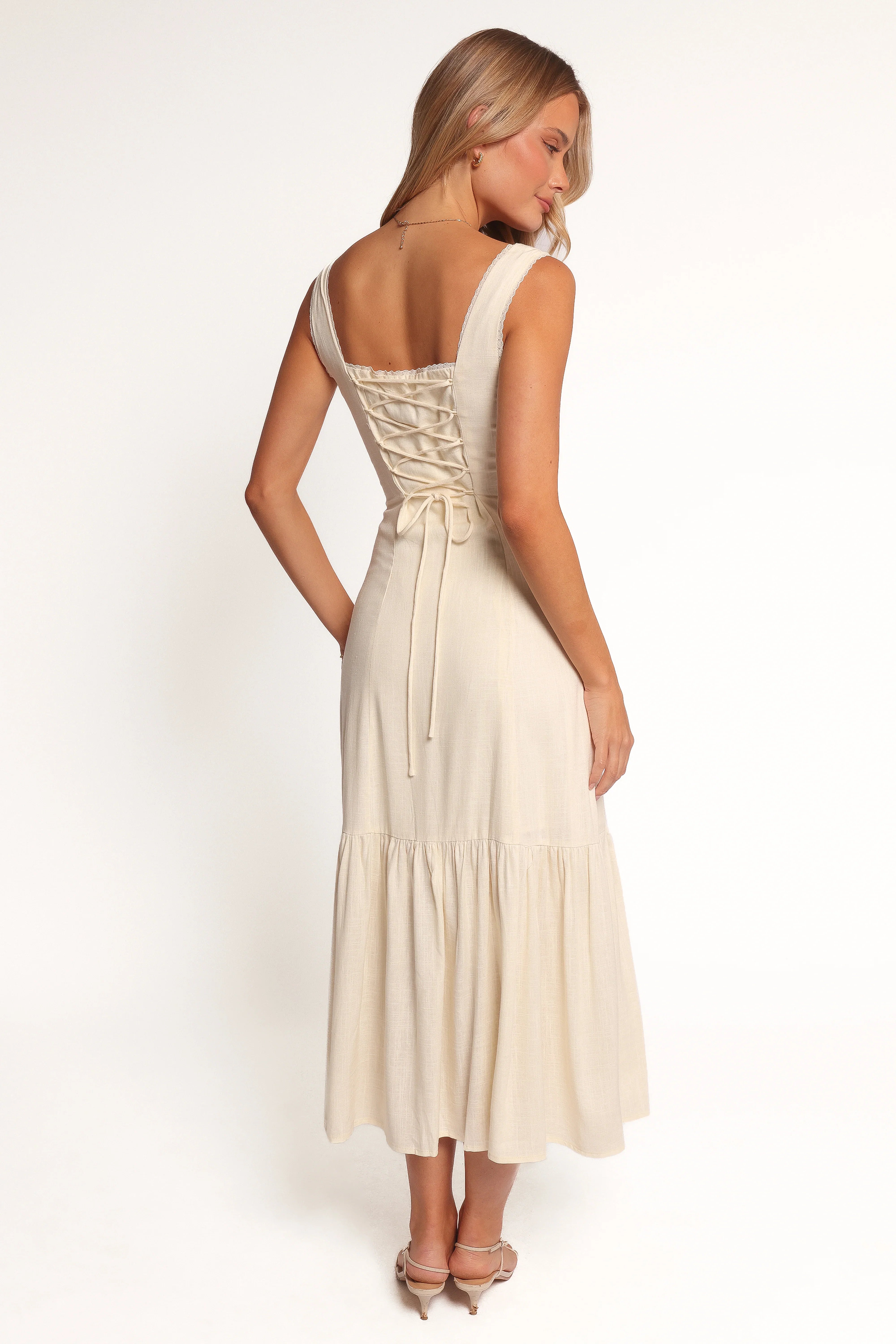 Brisa Maxi Dress Cream